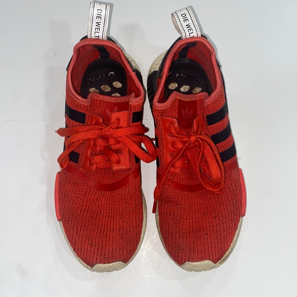 adidas Originals NMD R1 Core Red Black BB2885 Size 7 Men’s Used